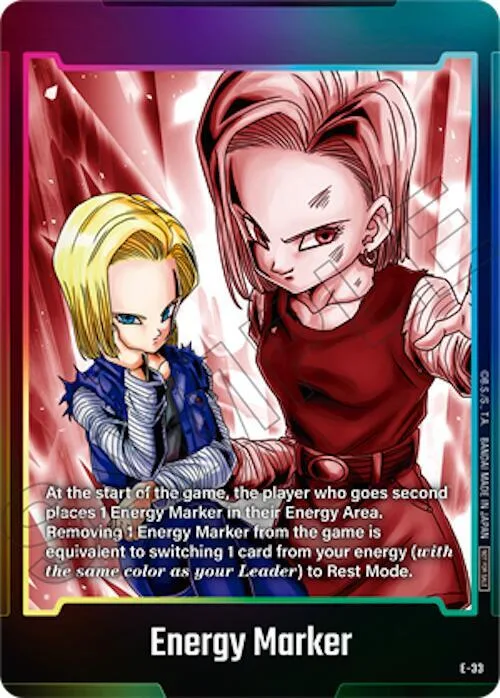 Energy Marker (E-33) #e-33 – Fusion World Energy Markers