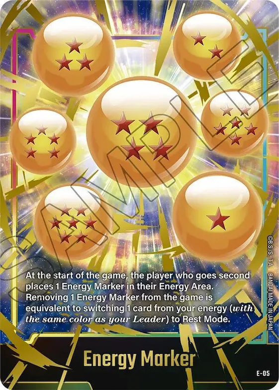 Energy Marker (E-05) #e-05 – Fusion World Energy Markers