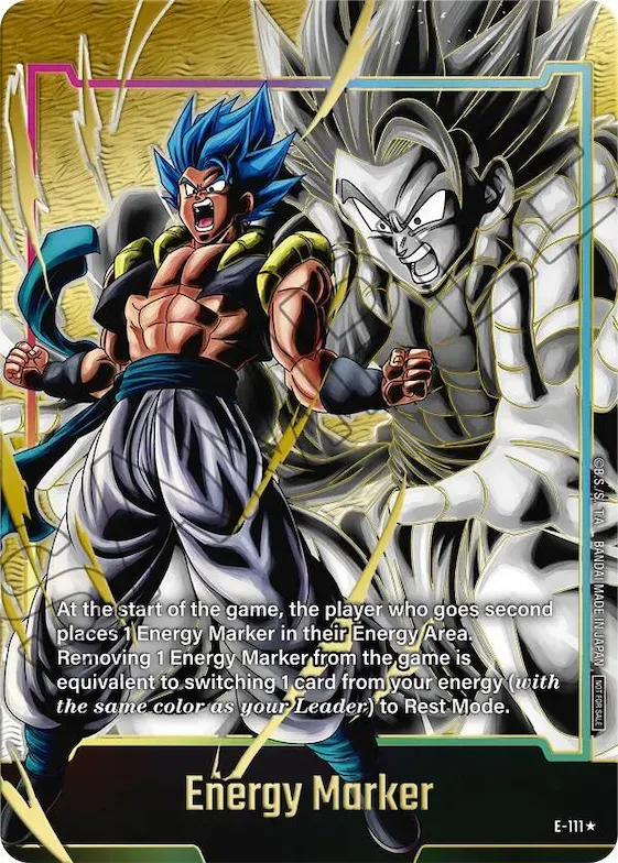 Energy Marker (E-111) (Gold) #e-111 – Fusion World Energy Markers