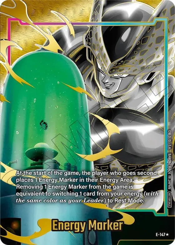 Energy Marker (E-147) (Gold) #e-147 – Fusion World Energy Markers