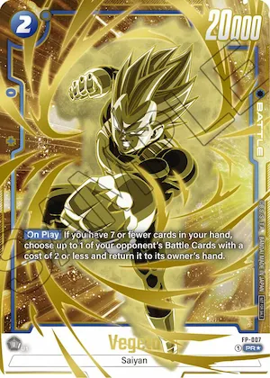 Vegeta - FP-007 (Gold) #fp-007 – Fusion World Promotion Cards and Packs