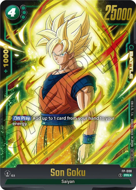 Son Goku - FP-008 (Gold) #fp-008 – Fusion World Promotion Cards and Packs
