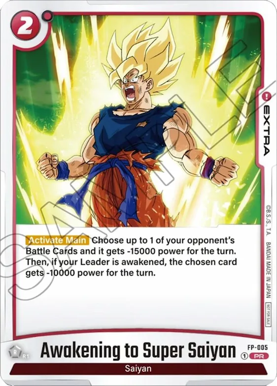 Awakening to Super Saiyan - FP-005 #fp-005 – Fusion World Promotion Cards and Packs