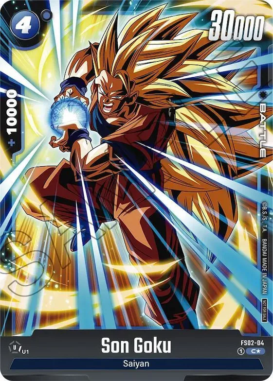 Son Goku - FS02-04 (Gen Con 2024 Promo) #fs2-04 – Fusion World Promotion Cards and Packs