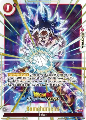 Kamehameha (Dragon Ball Sparking! ZERO) #fs1-15 – Fusion World Promotion Cards and Packs