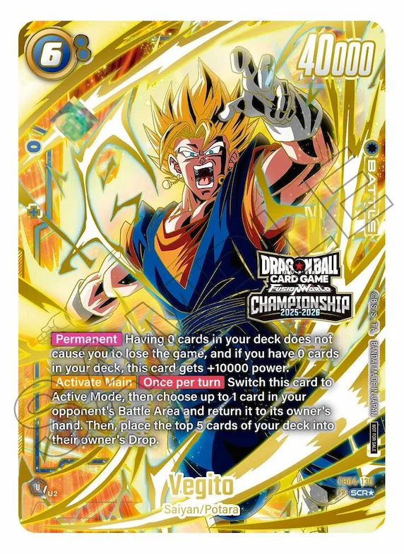 Vegito - FB04-130 (Alternate Art) #fb4-130 – Fusion World Promotion Cards and Packs