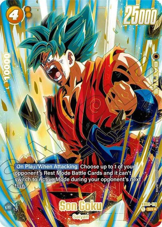 Son Goku (1st Anniversary Set) #fb2-119 – Fusion World Promotion Cards and Packs