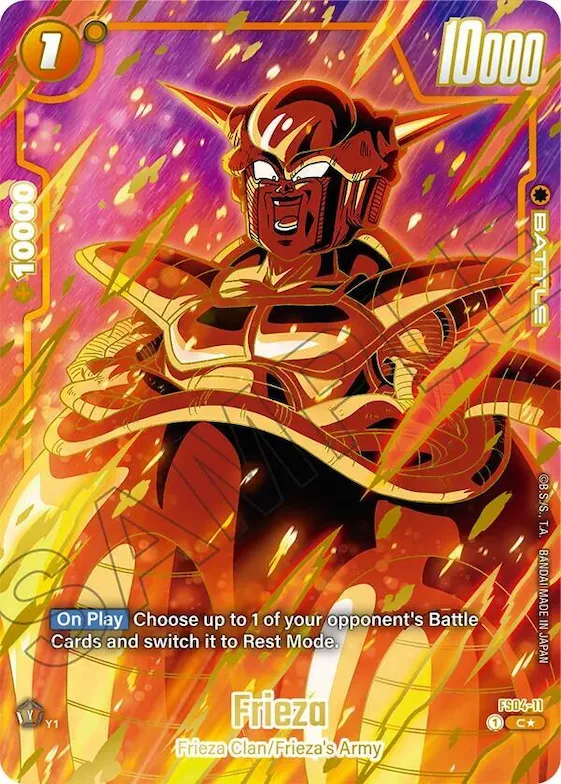 Frieza (1st Anniversary Set) #fs4-11 – Fusion World Promotion Cards and Packs