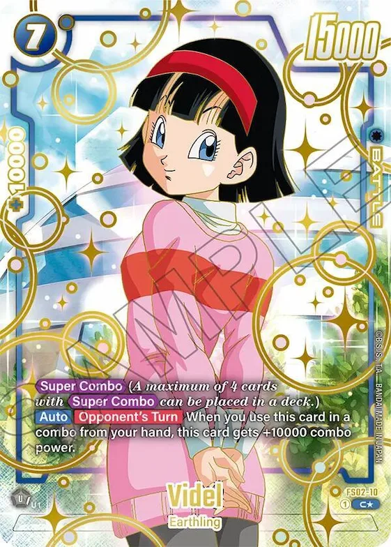 Videl (1st Anniversary Set) #fs2-10 – Fusion World Promotion Cards and Packs