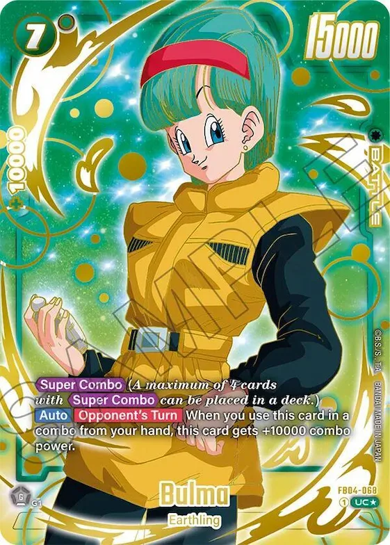 Bulma (1st Anniversary Set) #fb4-068 – Fusion World Promotion Cards and Packs