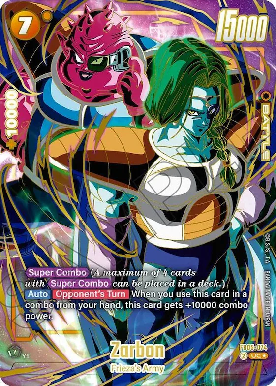 Zarbon (1st Anniversary Set) #fb5-074 – Fusion World Promotion Cards and Packs