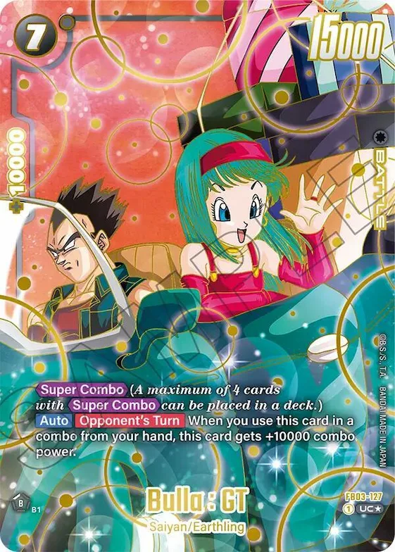 Bulla : GT (1st Anniversary Set) #fb3-127 – Fusion World Promotion Cards and Packs