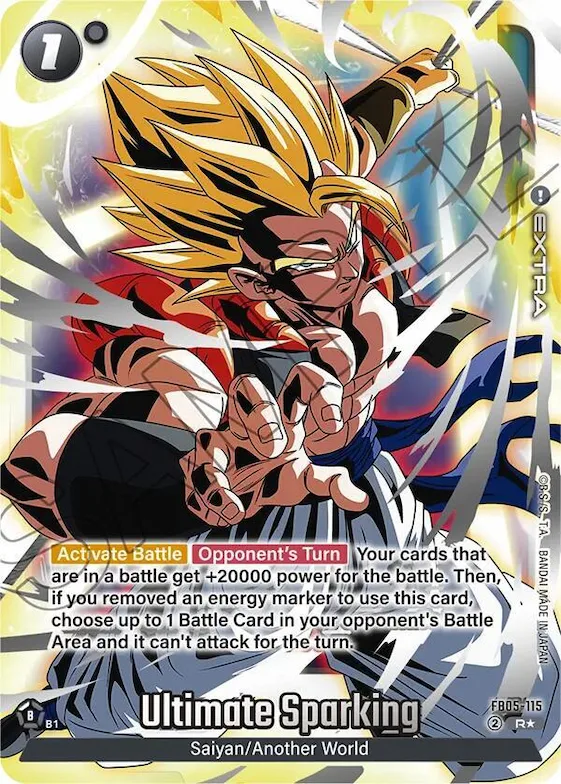 Ultimate Sparking - FB05-115 (Reprint) #fb5-115 – Fusion World Promotion Cards and Packs
