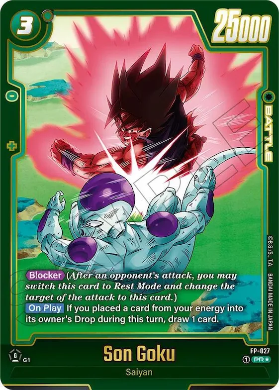 Son Goku - FP-027 (Alternate Art) #fp-027 – Fusion World Promotion Cards and Packs
