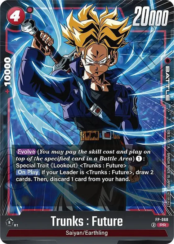 Trunks : Future - FP-068 #fp-068 – Fusion World Promotion Cards and Packs