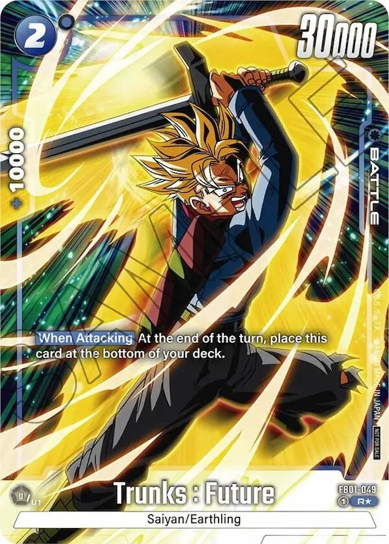 Trunks : Future - FB01-049 (Tournament Pack -Winner- 01) #fb1-049 – Tournament and Championship Promos
