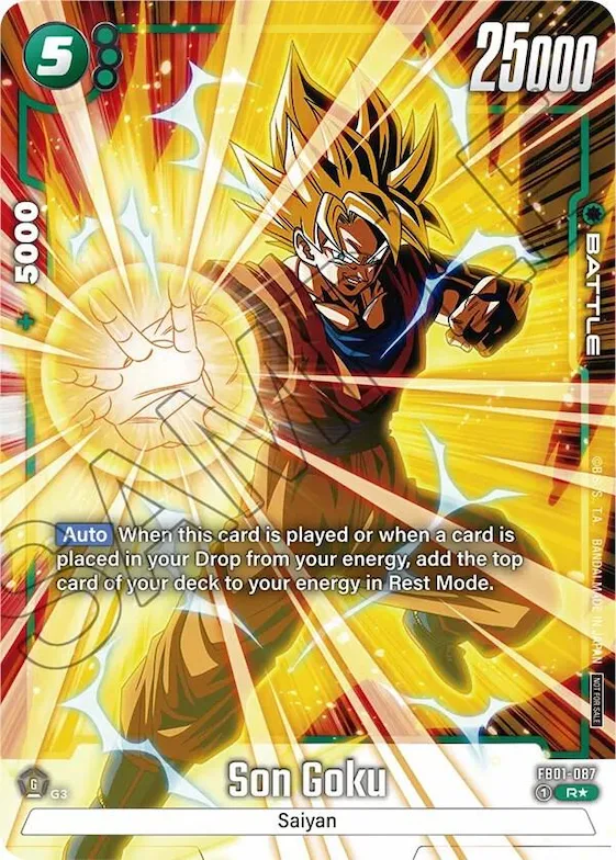 Son Goku - FB01-087 (Tournament Pack -Winner- 01) #fb1-087 – Tournament and Championship Promos