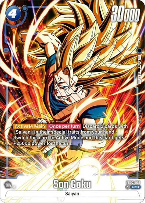Son Goku - FB02-051 (Tournament Pack -Winner- 02) #fb2-051 – Tournament and Championship Promos
