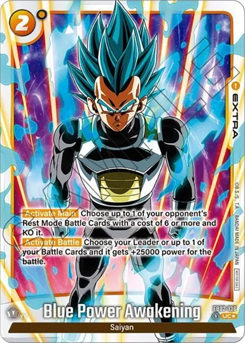 Blue Power Awakening - FB02-136 (Tournament Pack -Winner- 02) #fb2-136 – Tournament and Championship Promos