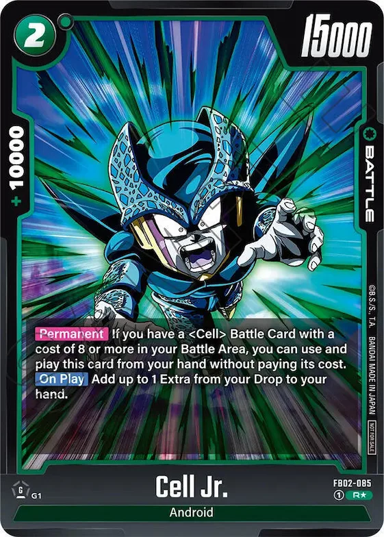 Cell Jr. - FB02-085 (Championship Pack 01) #fb2-085 – Tournament and Championship Promos