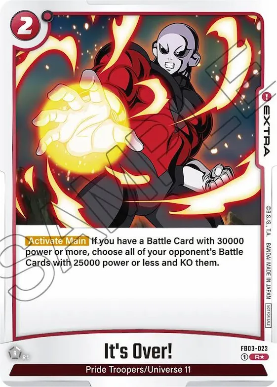 It's Over! - FB03-023 (Championship Pack 02) #fb3-023 – Tournament and Championship Promos
