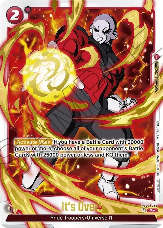 It's Over! - FB03-023 (Championship Pack 02) (Gold) #fb3-023 – Tournament and Championship Promos