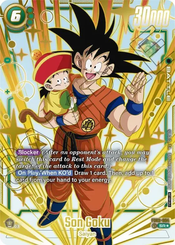 Son Goku - FB03-064 (Championship 2024-2025 Regionals) #fb3-064 – Tournament and Championship Promos