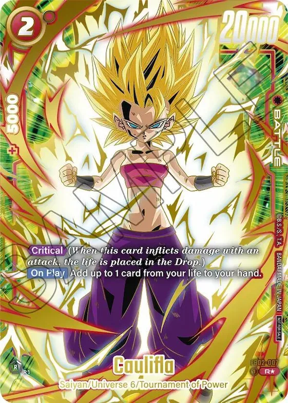 Caulifla - FB02-007 (Ultimate Battle 2024 Vol.2) #fb2-007 – Tournament and Championship Promos