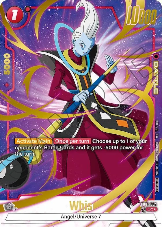Whis (Championship Pack 03) #fb1-004 – Tournament and Championship Promos