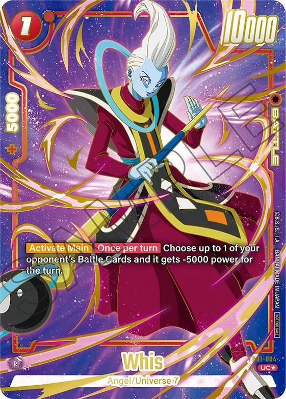 Whis (Championship Pack 03 Finalist) #fb1-004 – Tournament and Championship Promos