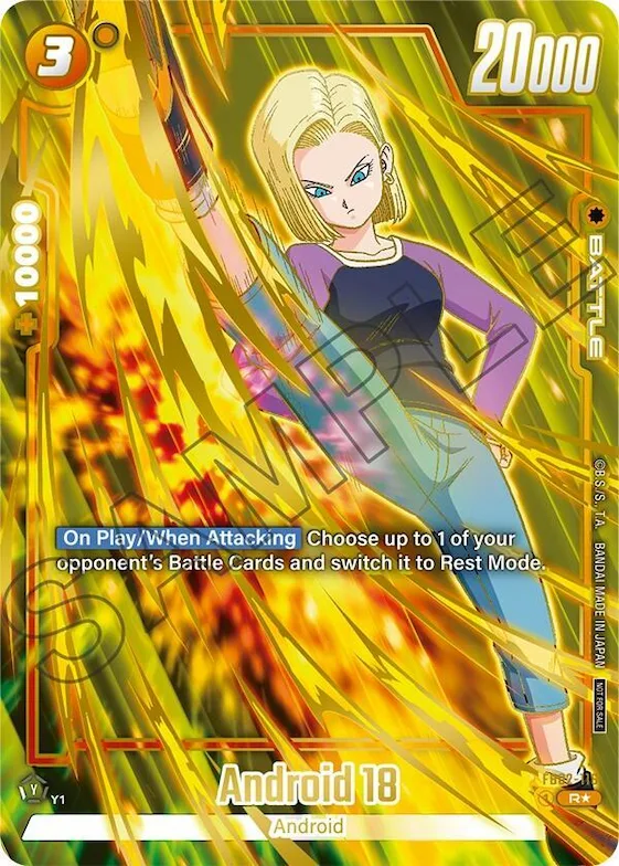Android 18 (Championship Pack 03 Finalist) #fb2-116 – Tournament and Championship Promos