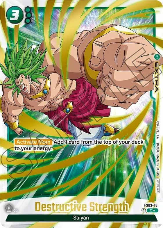 Destructive Strength (Championship Pack 03) #fs3-16 – Tournament and Championship Promos