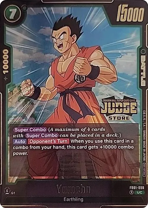 Yamcha (Judge Pack (Event Judge) 01) #fb1-098 – Tournament and Championship Promos