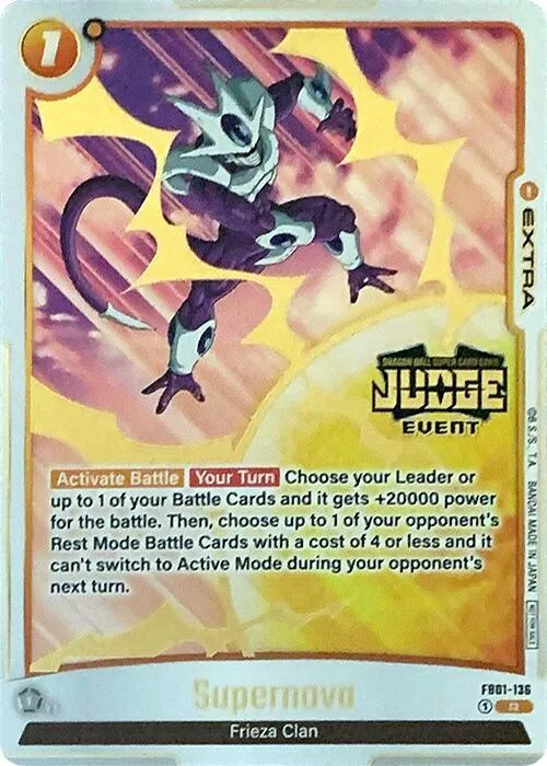 Supernova (Judge Pack (Event Judge) 01) #fb1-136 – Tournament and Championship Promos