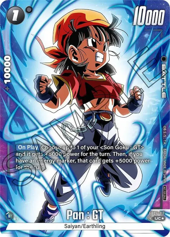 Pan : GT (Tournament Pack -Winner- 05) #fb4-117 – Tournament and Championship Promos