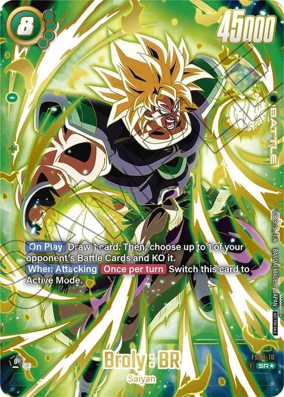 Broly : BR - FS03-10 #fs3-10 – Tournament and Championship Promos