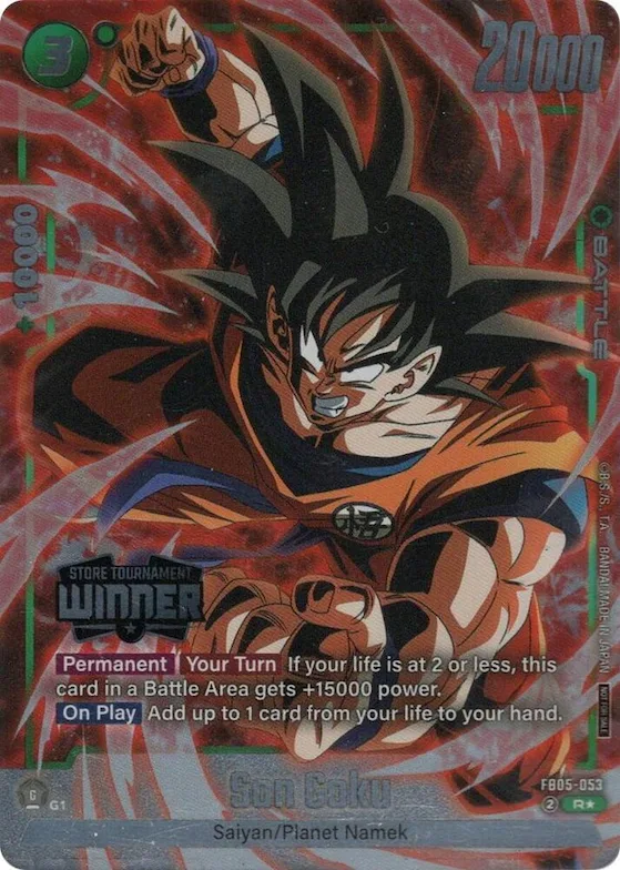 Son Goku - FB05-053 (Tournament Pack -Winner- 06) #fb5-053 – Tournament and Championship Promos