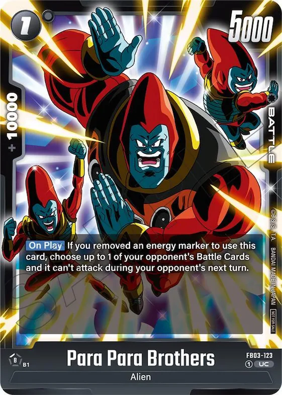 Para Para Brothers (Limited Pack 02) #fb3-123 – Tournament and Championship Promos