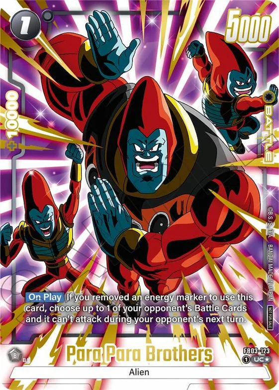 Para Para Brothers (Limited Pack 02) (Alternate Art) #fb3-123 – Tournament and Championship Promos