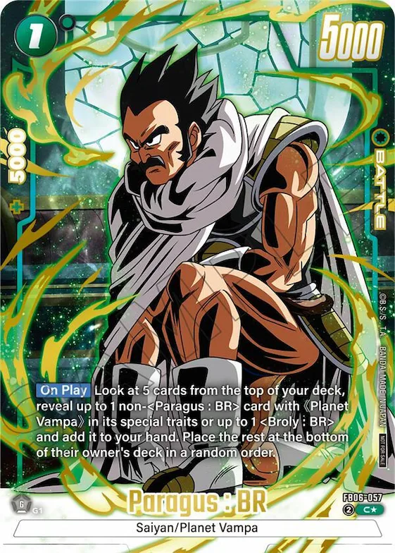 Paragus : BR (Limited Pack 02) (Alternate Art) #fb6-057 – Tournament and Championship Promos
