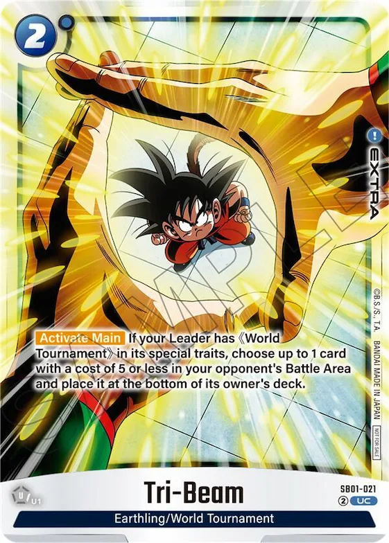 Tri-Beam (Limited Pack 02) #sb1-021 – Tournament and Championship Promos