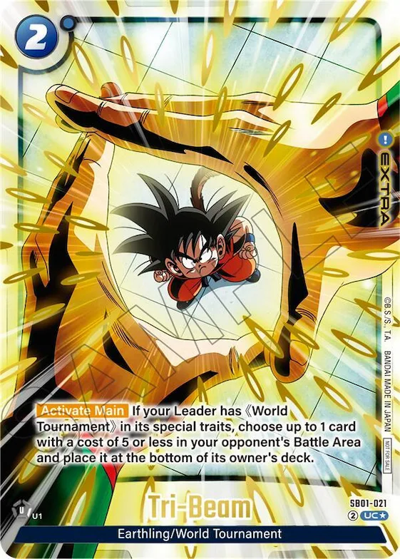 Tri-Beam (Limited Pack 02) (Alternate Art) #sb1-021 – Tournament and Championship Promos