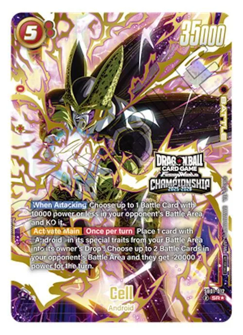 Cell (Championship 2025-2026) #sb1-012 – Tournament and Championship Promos