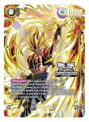 Gogeta (Championship 2025-2026) #fb6-097 – Tournament and Championship Promos