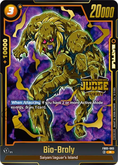 Bio-Broly (Judge Pack (Event Judge) 04) #fb5-083 – Tournament and Championship Promos