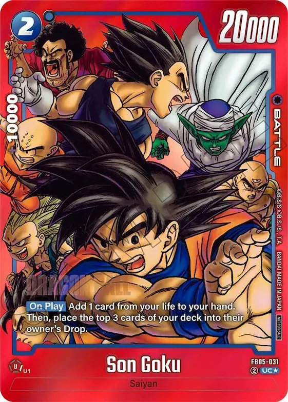 Son Goku - FB05-031 (Limited Pack MANGA Version 01) #fb5-031 – Tournament and Championship Promos