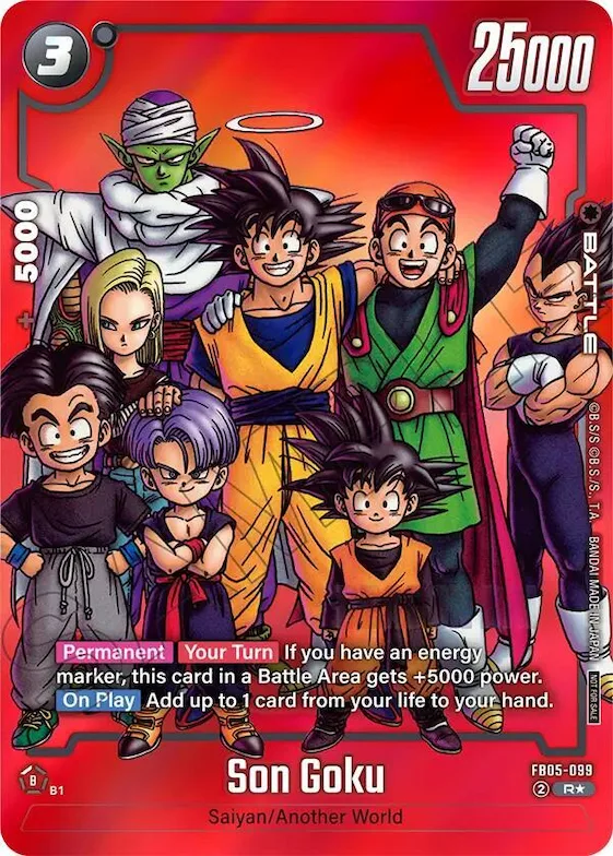 Son Goku - FB05-099 (Limited Pack MANGA Version 01) #fb5-099 – Tournament and Championship Promos