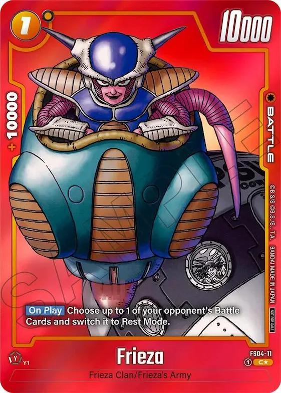 Frieza - FS04-11 (Limited Pack MANGA Version 01) #fs4-11 – Tournament and Championship Promos