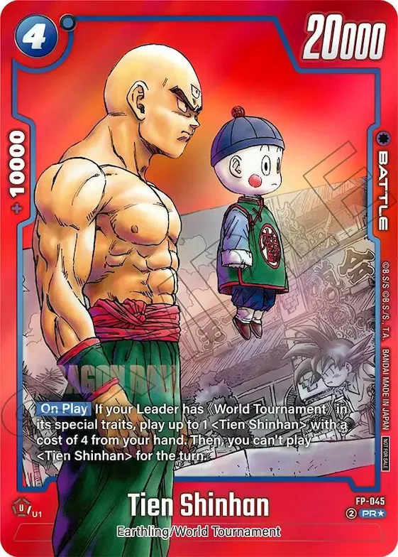 Tien Shinhan - FP-045 (Limited Pack MANGA Version 01) #fp-045 – Tournament and Championship Promos