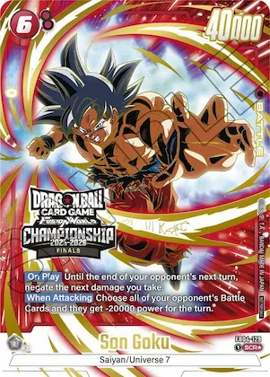 Son Goku - FB04-129 (Championship 2025-2026 Finals) #fb4-129 – Tournament and Championship Promos